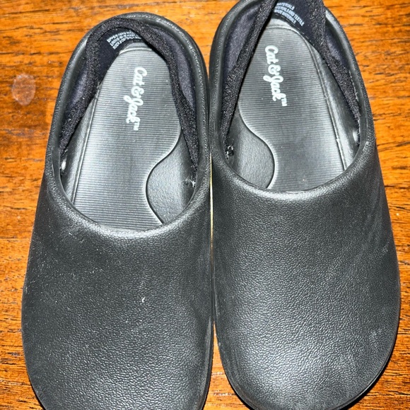 Cat & Jack black slip on shoes size 9C toddler - Picture 5 of 6
